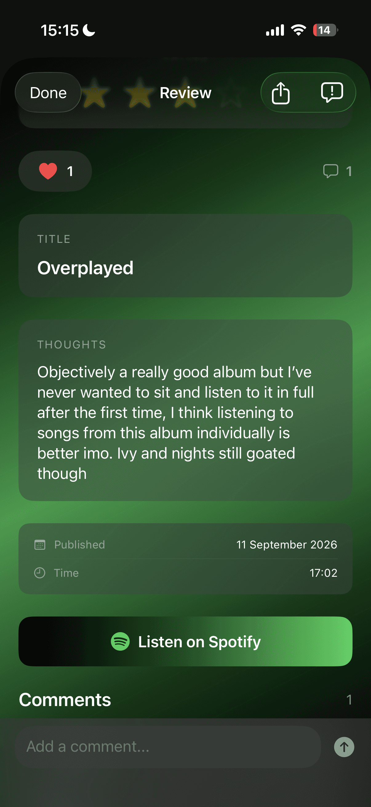 NoteLogd app screenshot 4